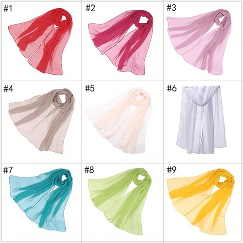 Damen pure color - damen, schal