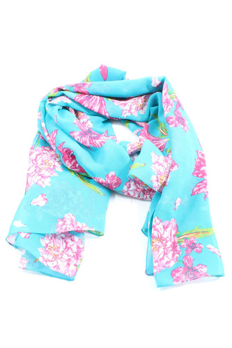 Hunkemöller sommerschals blau - hunkemöller,