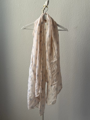 Sommer schal tuch rosa grau - sommer,
