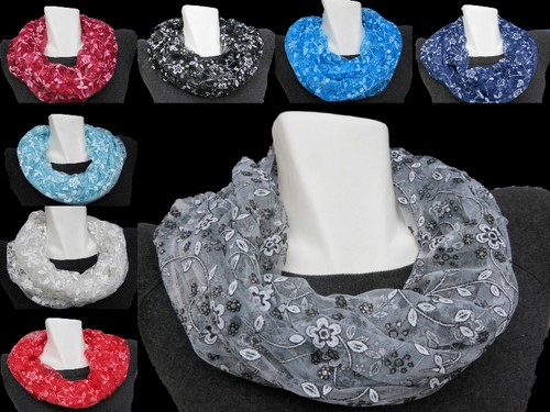 Neu blumen schlauchschal - blumen,